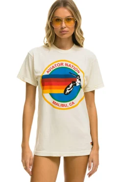 Tees | Tees | Aviator Nation MALIBU TEE - VINTAGE WHITE VINTAGEWHITE
