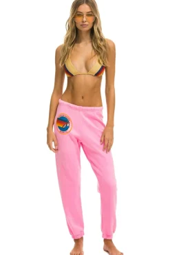 Sweatpants | Aviator Nation MIAMI SWEATPANTS - NEON PINK NEONPINK