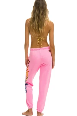 Sweatpants | Aviator Nation MIAMI SWEATPANTS - NEON PINK NEONPINK