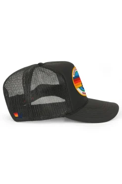 Trucker Hats | Trucker Hats | Aviator Nation MIAMI TRUCKER HAT sick!Allofourproductsgothroughanintensebreaking-downprocessthatgivesthemavintagefeelyou'lllovebecauseit'sbrokeninfromdayoneofwearingit.Allofourhatsareadjustable!