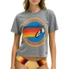 Boyfriend Tees | Aviator Nation MILL VALLEY BOYFRIEND TEE - HEATHER