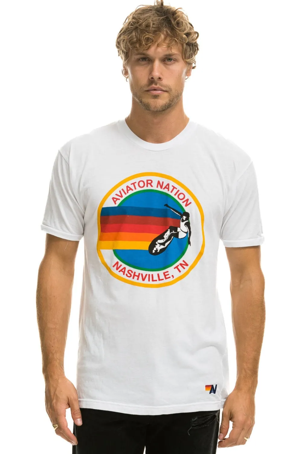 Tees | Tees | Aviator Nation NASHVILLE TEE - WHITE