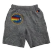 Kid's Shorts | Aviator Nation NEW YORK CITY KIDS SWEATSHORTS - HEATHER GREY HEATHERGREY