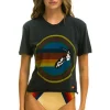 Boyfriend Tees | Aviator Nation NORTH SHORE BOYFRIEND TEE - CHARCOAL