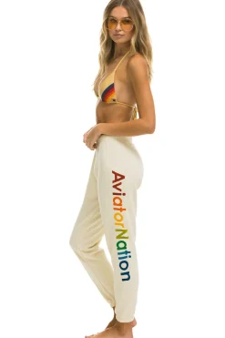 Sweatpants | Aviator Nation NORTH SHORE SWEATPANTS - VINTAGE WHITE VINTAGEWHITE