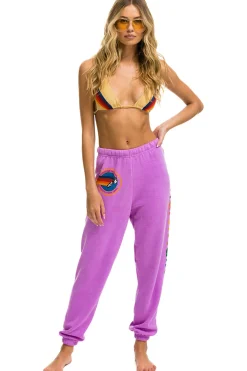Sweatpants | Aviator Nation NORTH SHORE SWEATPANTS - NEON PURPLE NEONPURPLE