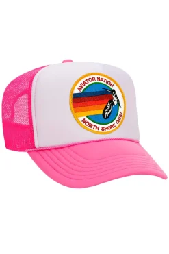 Trucker Hats | Trucker Hats | Aviator Nation NORTH SHORE TRUCKER HAT {{threshold-message}}
