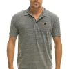 Tees | Aviator Nation POLO - HEATHER GREY HEATHERGREY