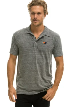 Tees | Aviator Nation POLO - HEATHER GREY HEATHERGREY