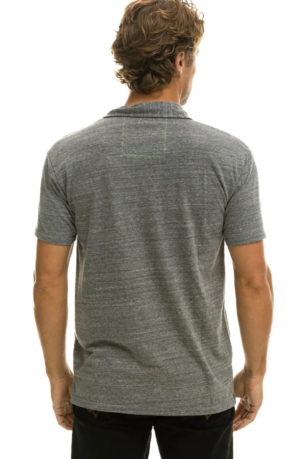 Tees | Aviator Nation POLO - HEATHER GREY HEATHERGREY