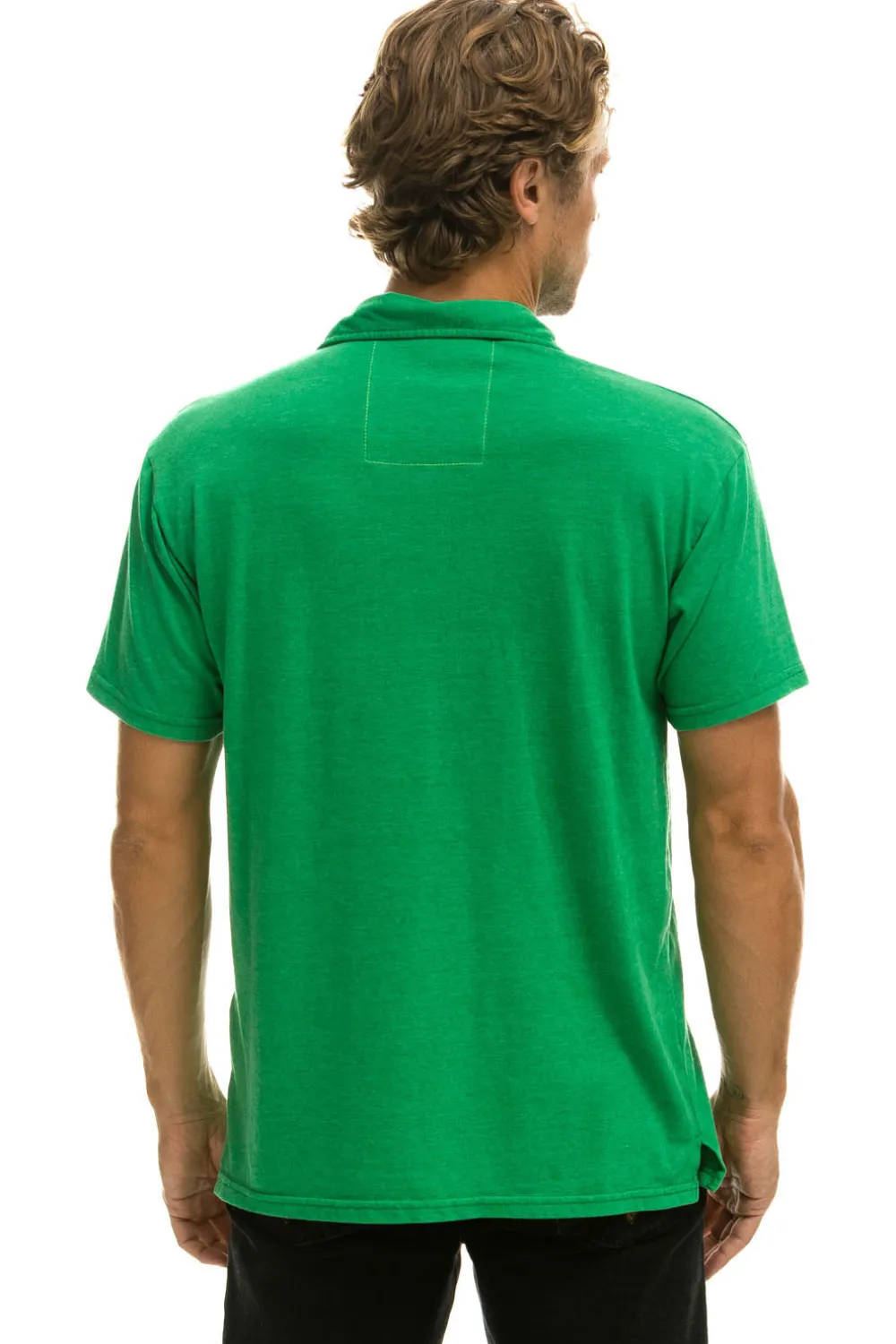 Tees | Aviator Nation POLO - KELLY GREEN KELLYGREEN