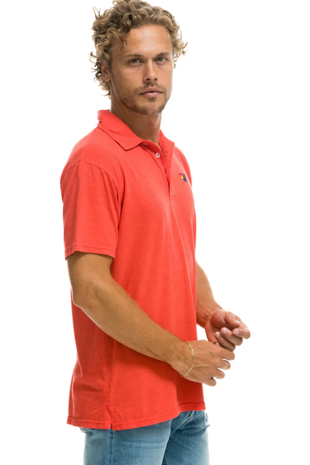Tees | Aviator Nation POLO - RED