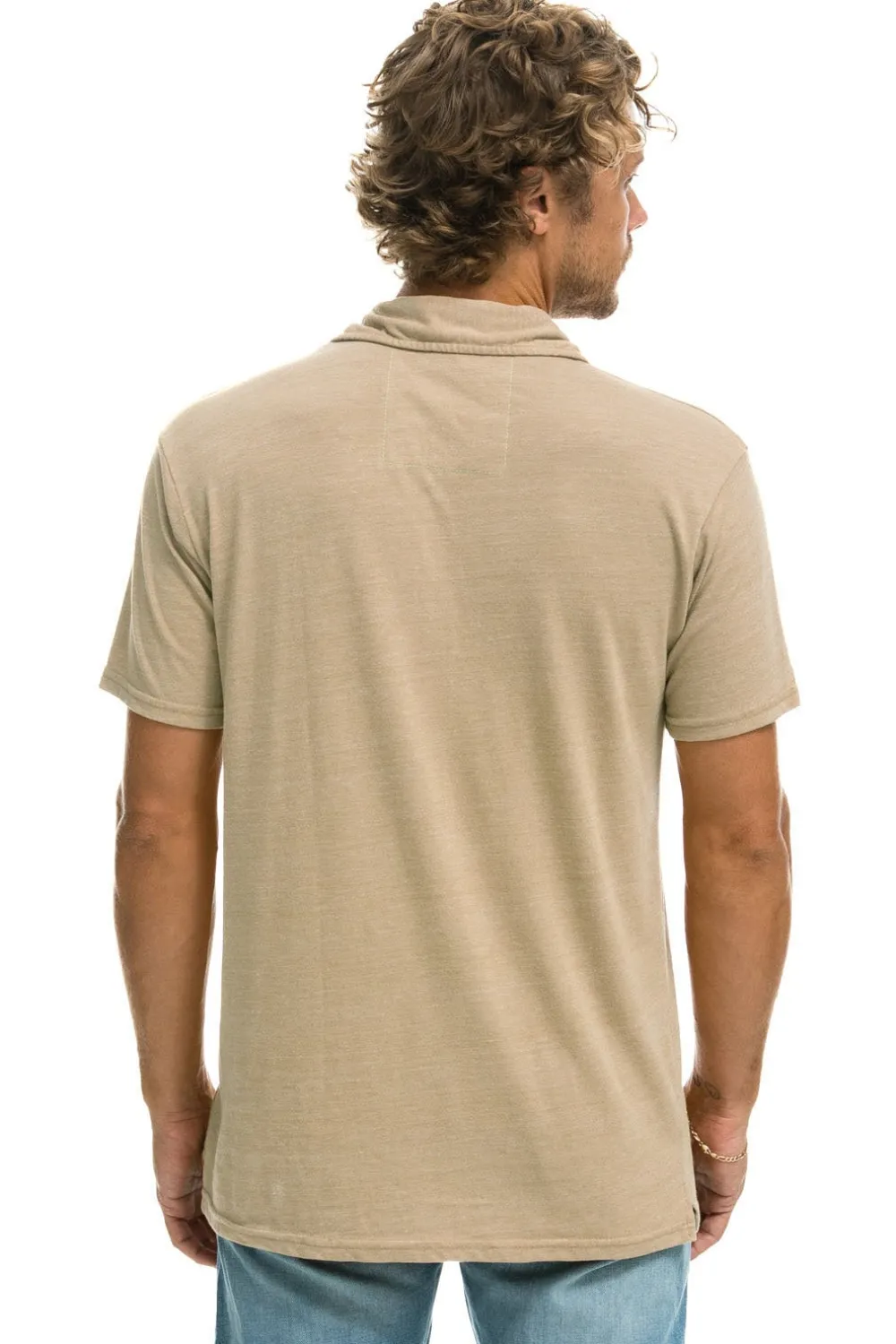 Tees | Aviator Nation POLO - SAND