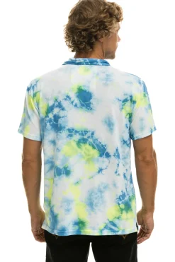 Tees | Aviator Nation POLO - TIE DYE YELLOW TIEDYEYELLOW