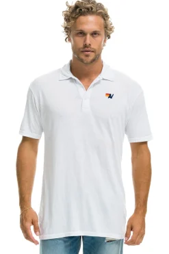 Tees | Aviator Nation POLO - WHITE