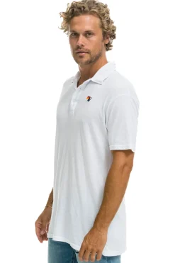 Tees | Aviator Nation POLO - WHITE