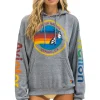 Hoodies | Hoodies | Aviator Nation RELAXED PULLOVER HOODIE - HEATHER GREY HEATHERGREY