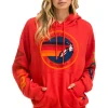 Hoodies | Hoodies | Aviator Nation  RELAXED PULLOVER HOODIE - RED