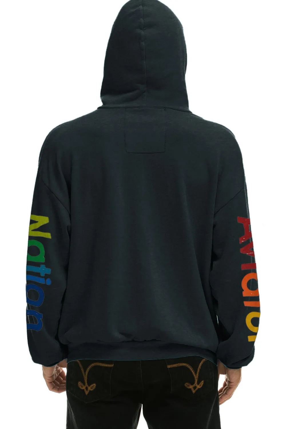 Hoodies | Hoodies | Aviator Nation RELAXED PULLOVER HOODIE - CHARCOAL