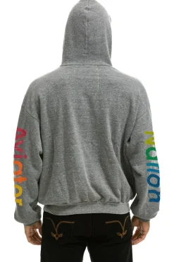Hoodies | Hoodies | Aviator Nation RELAXED PULLOVER HOODIE - HEATHER GREY HEATHERGREY