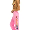 Sweatpants | Aviator Nation SAN FRANCISCO SWEATPANTS - NEON PINK NEONPINK