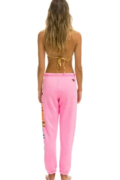 Sweatpants | Aviator Nation SAN FRANCISCO SWEATPANTS - NEON PINK NEONPINK