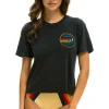 Boyfriend Tees | Tees | Aviator Nation SMALL LOGO BOYFRIEND TEE - CHARCOAL