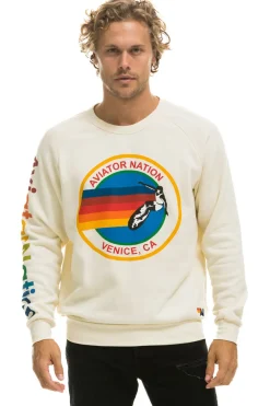 Sweatshirts | Sweatshirts | Aviator Nation SWEATSHIRT - VINTAGE WHITE VINTAGEWHITE