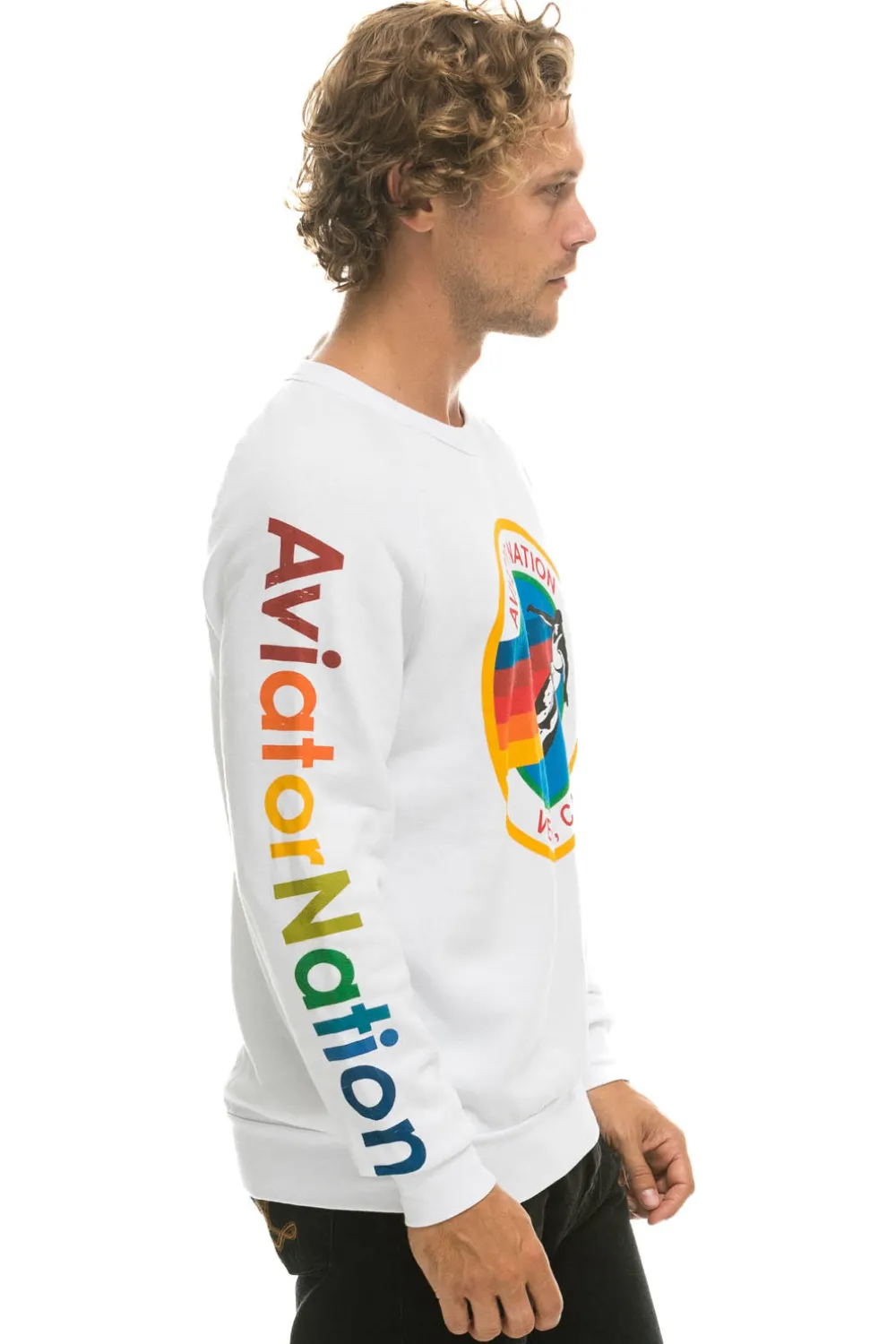 Sweatshirts | Sweatshirts | Aviator Nation SWEATSHIRT - WHITE