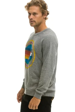 Sweatshirts | Sweatshirts | Aviator Nation SWEATSHIRT - HEATHER GREY HEATHERGREY