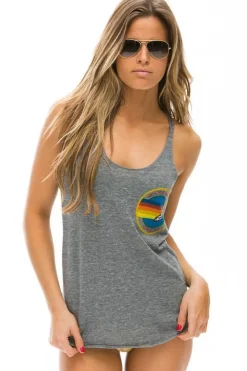 Tanks | Aviator Nation TANK - HEATHER GREY HEATHERGREY