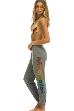 Sweatpants | Aviator Nation VAIL SWEATPANTS - HEATHER GREY HEATHERGREY