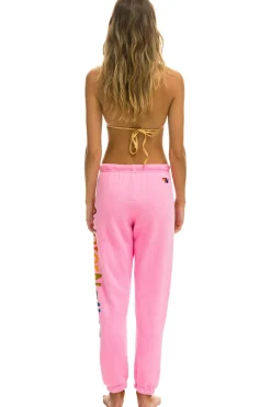 Sweatpants | Aviator Nation VAIL SWEATPANT - NEON PINK NEONPINK