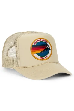Trucker Hats | Trucker Hats | Aviator Nation VAIL TRUCKER HAT
