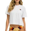 Boyfriend Tees | Tees | Aviator Nation BASIC BOYFRIEND TEE - WHITE