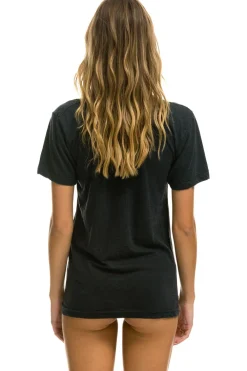 Tees | Tees | Aviator Nation BASIC TEE - CHARCOAL