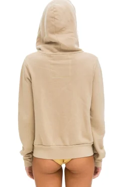 Hoodies | Hoodies | Aviator Nation BOLT 2 HOODIE - SAND // NEON PINK SAND//NEONPINK
