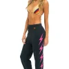 Sweatpants | Aviator Nation BOLT 4 SWEATPANTS - CHARCOAL // NEON PINK CHARCOAL//NEONPINK