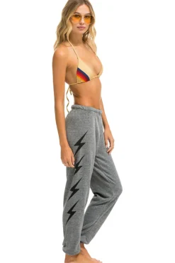 Sweatpants | Aviator Nation BOLT 4 SWEATPANTS - HEATHER GREY HEATHERGREY
