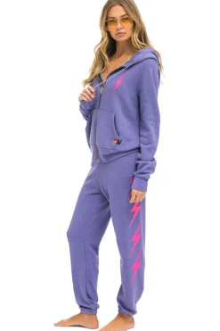 Sweatpants | Aviator Nation BOLT 4 SWEATPANTS - LAVENDER // NEON PINK LAVENDER//NEONPINK