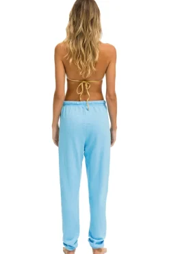 Sweatpants | Aviator Nation BOLT 4 SWEATPANTS - SKY // NEON PINK SKY//NEONPINK