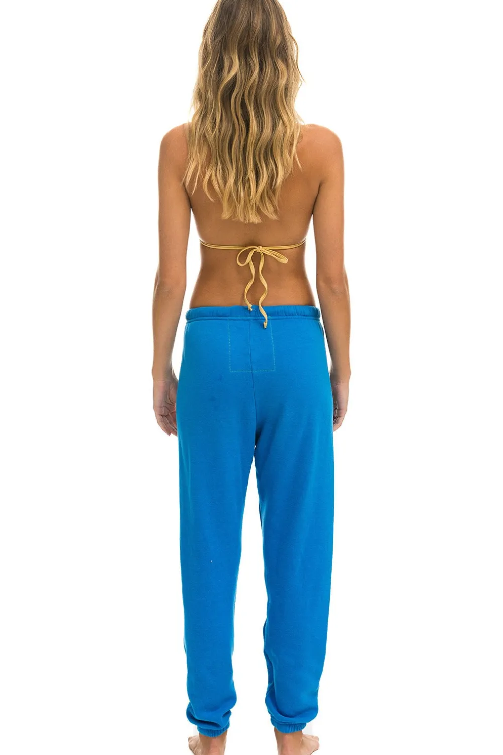 Sweatpants | Aviator Nation BOLT HEART SWEATPANTS - OCEAN