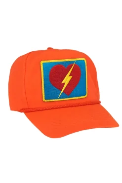 Trucker Hats | Trucker Hats | Aviator Nation BOLT HEART VINTAGE NYLON TRUCKER HAT {{threshold-message}}