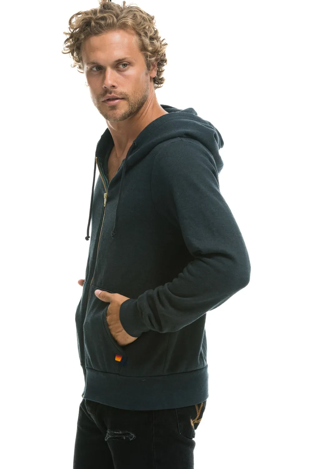 Hoodies | Hoodies | Aviator Nation BOLT HOODIE - CHARCOAL