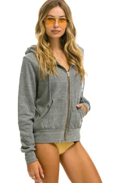 Hoodies | Hoodies | Aviator Nation BOLT HOODIE - HEATHER GREY HEATHERGREY