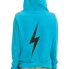 Hoodies | Hoodies | Aviator Nation BOLT HOODIE - NEON BLUE NEONBLUE