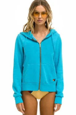 Hoodies | Hoodies | Aviator Nation BOLT HOODIE - NEON BLUE NEONBLUE