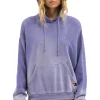 Hoodies | Hoodies | Aviator Nation BOLT STITCH 2  RELAXED PULLOVER HOODIE - FADED GRAPE FADEDGRAPE