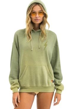 Hoodies | Hoodies | Aviator Nation BOLT STITCH 2 RELAXED PULLOVER HOODIE - FADED ARMY FADEDARMY