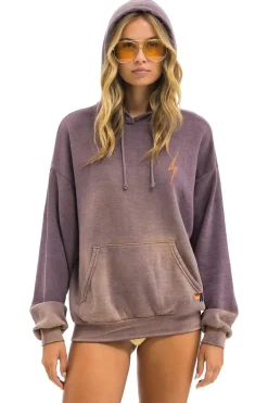 Hoodies | Hoodies | Aviator Nation BOLT STITCH 2 RELAXED PULLOVER HOODIE - FADED MOCHA FADEDMOCHA